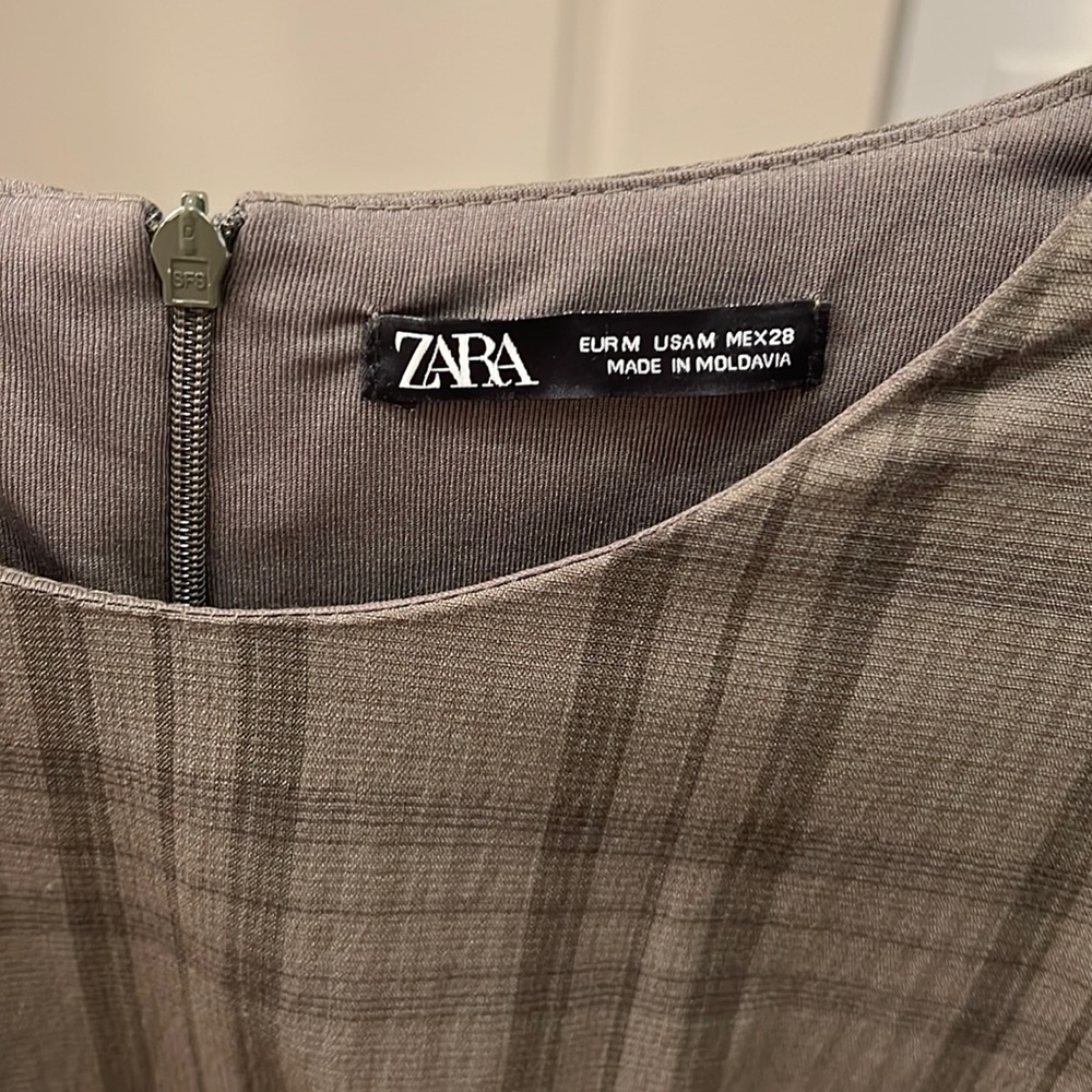 Zara green dress